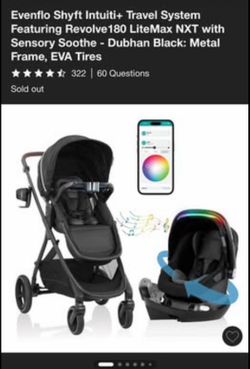 Baby stroller set for sale — available as a full set or separately (car seat only).