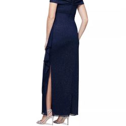 Navy Blue Gown/ Dress