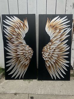 Wall art “wings”
