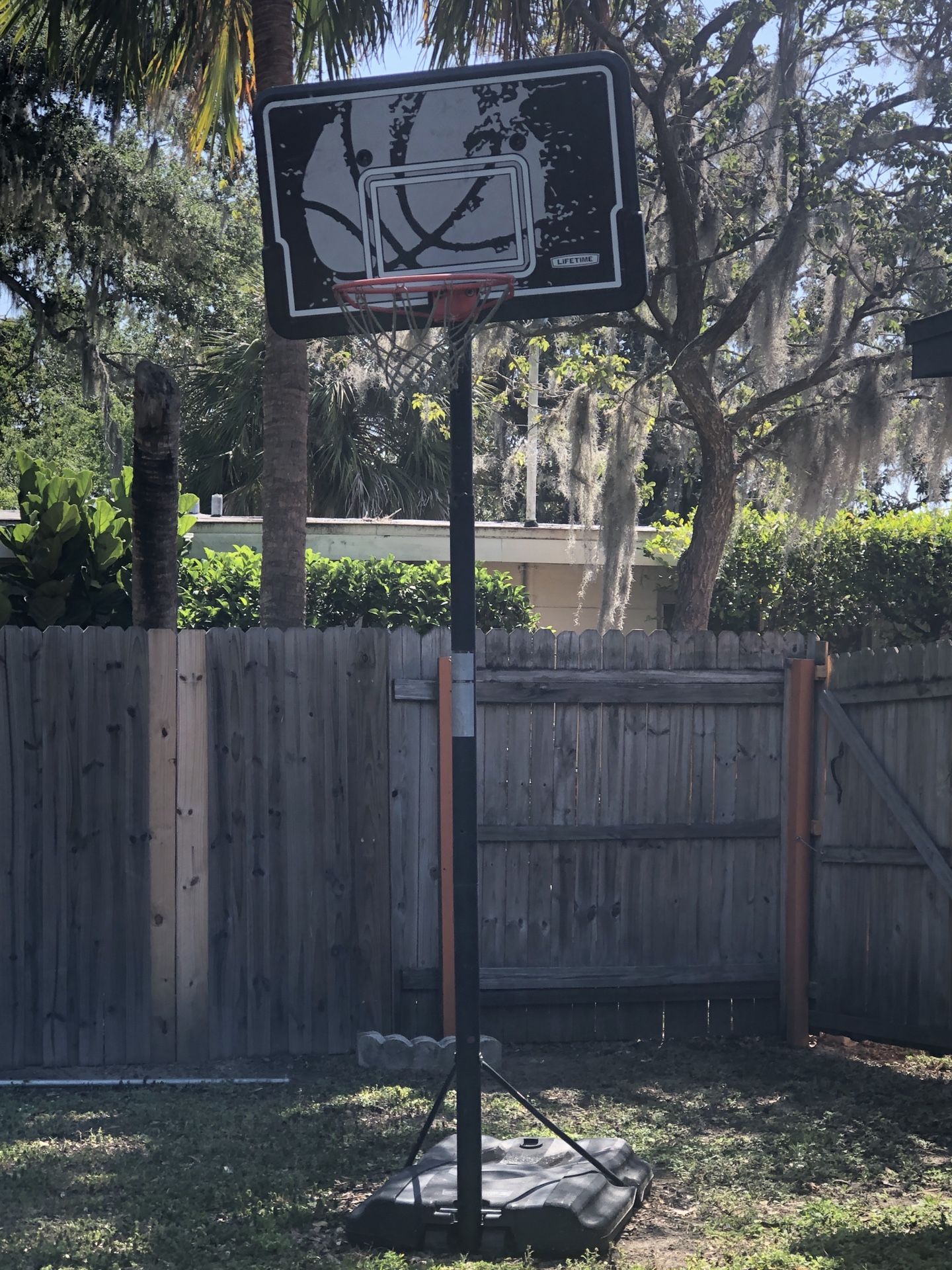 Lifetime Adjustable Portable Basketball Hoop