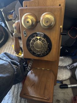 Vintage country wall phone