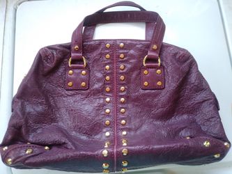 Authentic michael kors purple buttery soft purse