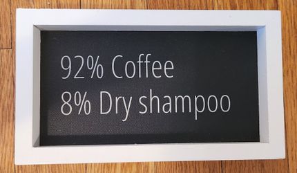 Decorative wood sign