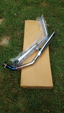 2" Cobra drag pipes for suzuki 1500 boulevard