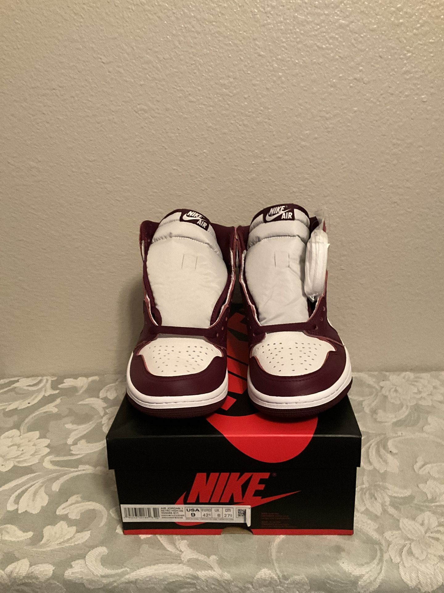 Jordan 1 Bordeaux