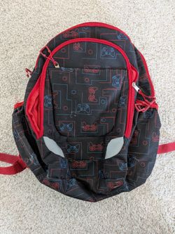 Boys school backpack spiderman theme very rarely used