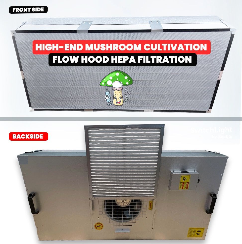 New Laminar Flow Hood Mushroom Mycology