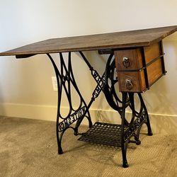 Desk Refurbished Sewing Table