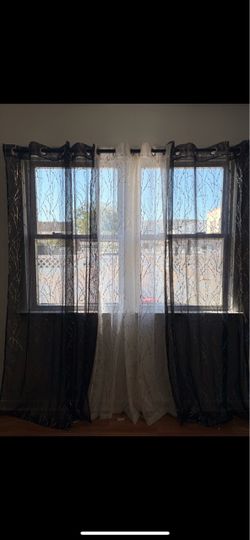 Curtains for two windows