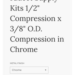 Supply Basin Valves Kallista  Nickel Silver