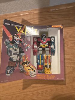 Miniature Lion Force Voltron Defender of the Universe 1985 Matchbox NEW MIB