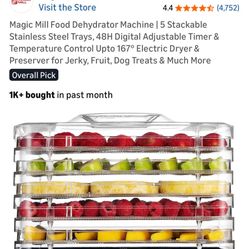 Magic Mill Food Dehydrator 