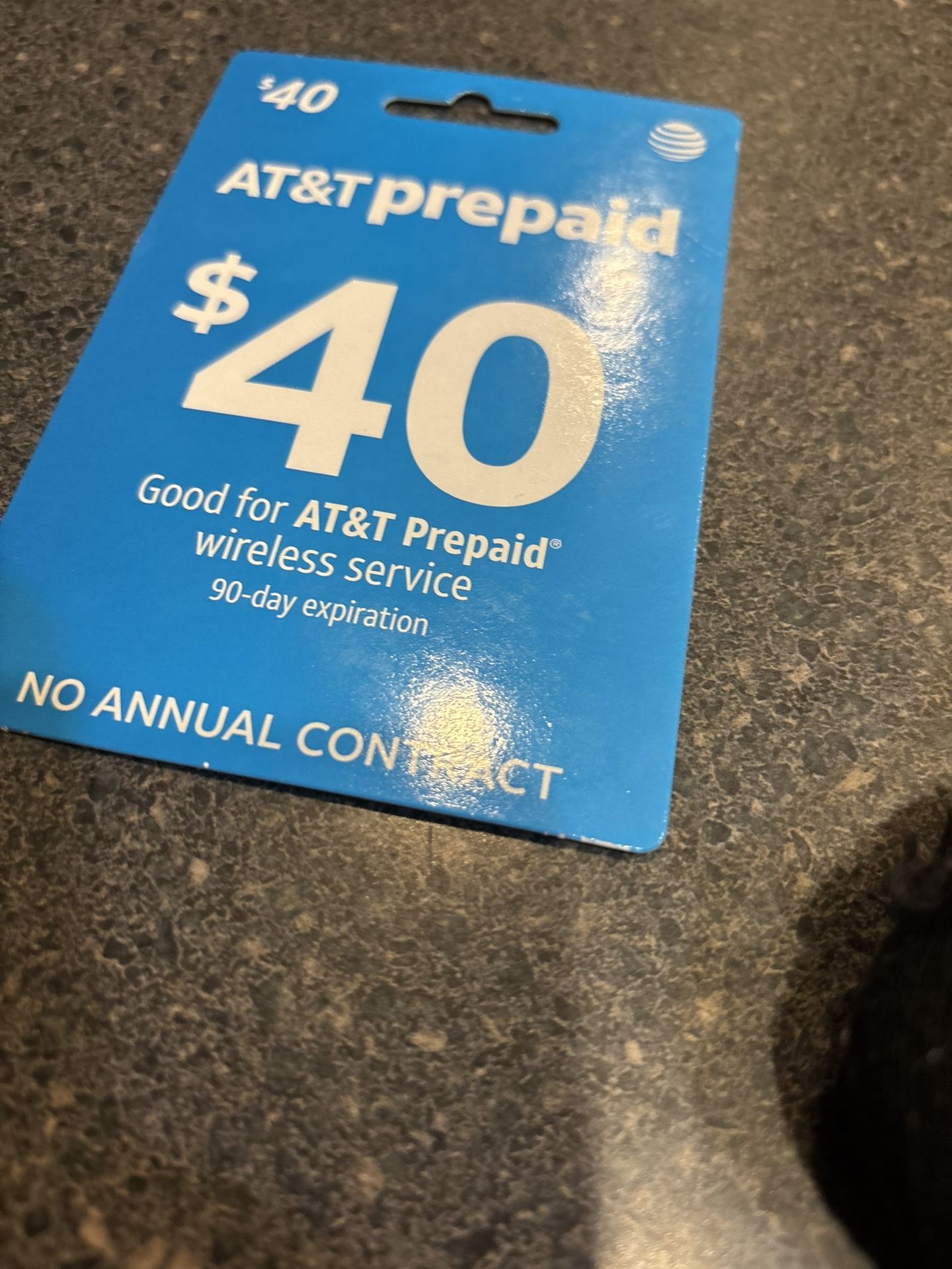 Prepaid AT&T Card