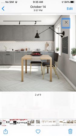 new in box dining table