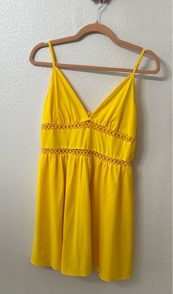 Yellow Summer Dress