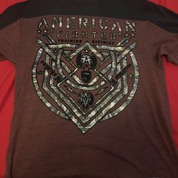 American fighter shirt 