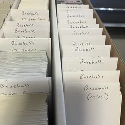 Sport Cards - Football, Baseball, Basketball, Hockey