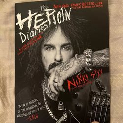 The Heroin Diaries Signed By NIKKI SIXX!!