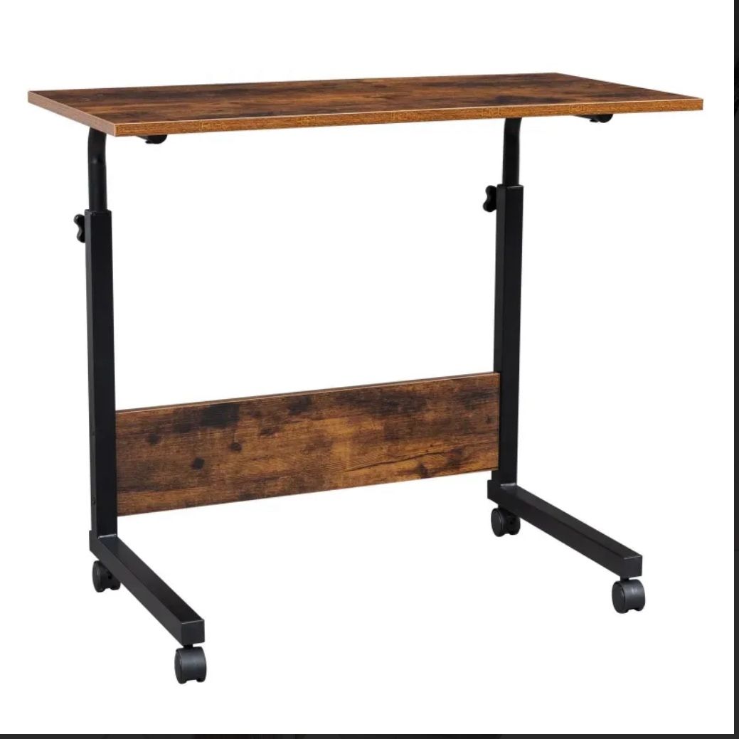 Side Table Rolling - Computer Desk Stand
