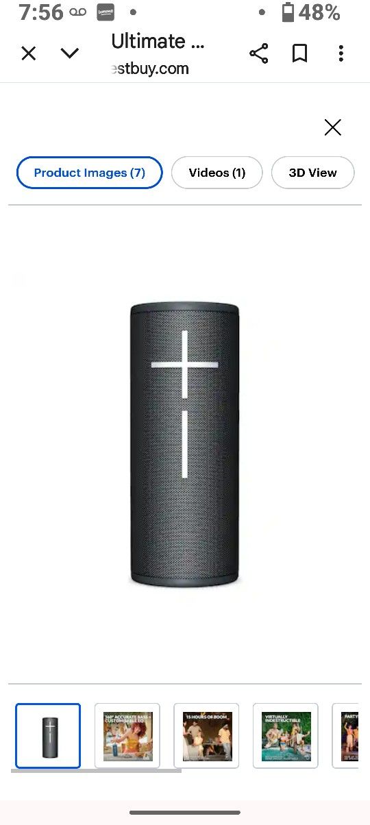 UE Ultimate Ears - BOOM 2 Wireless Bluetooth Speaker - 
