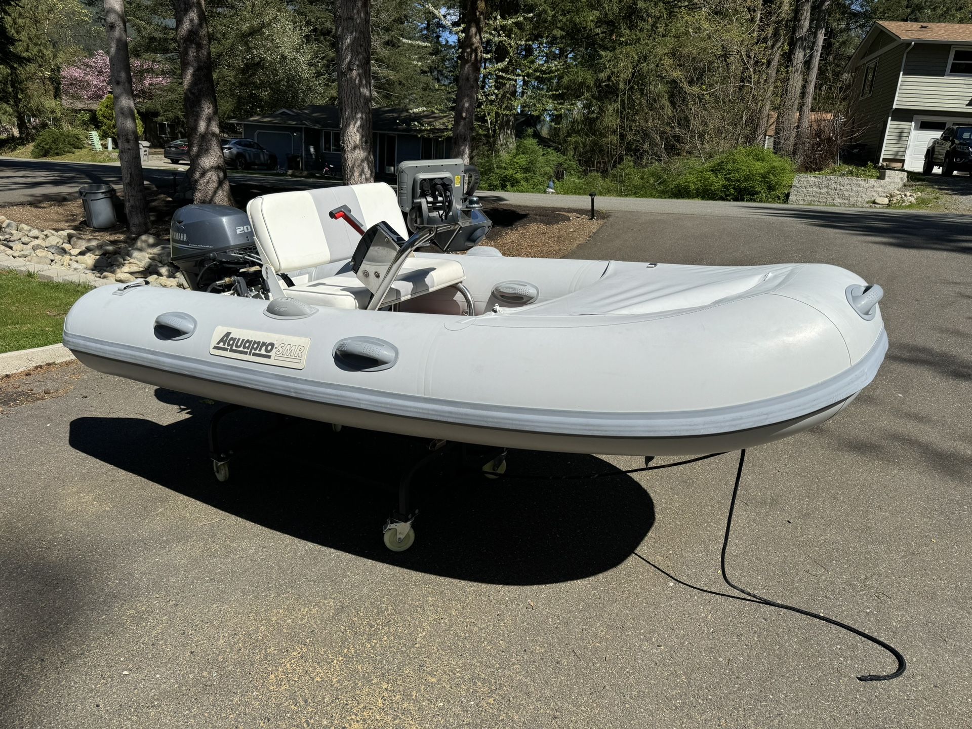 2008 Inflatable Aluminum Boat