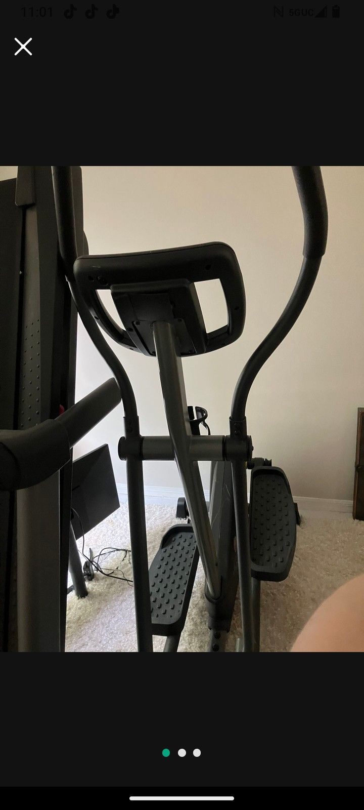 Elliptical Trainer Cardio Machine