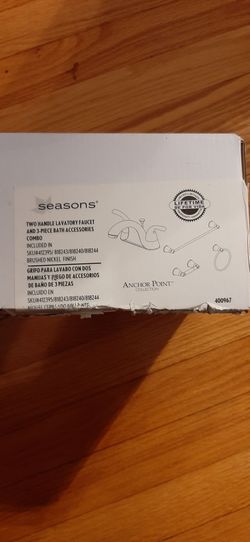 Bathroom Faucet Set- New