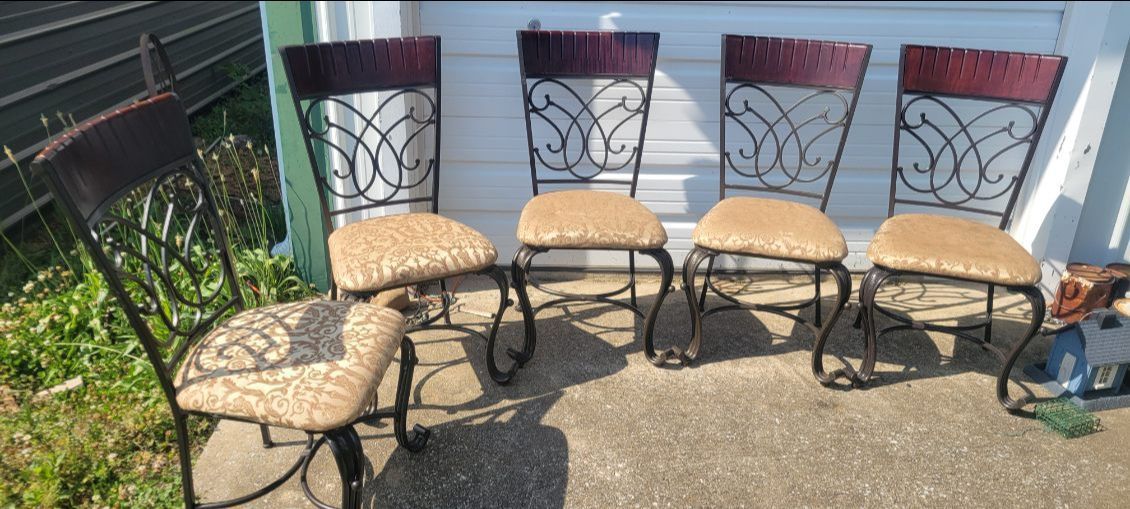 Set of 5 Dining Room Chairs