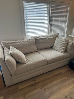Beige Living Spaces Couch
