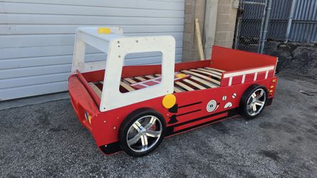 Fire Truck Bed Kids Twin