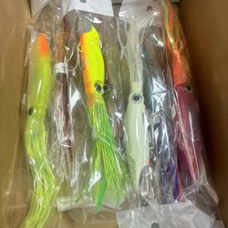 Squid Trolling Lures 