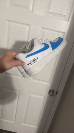 Men’s customs Texans Nike Air Force’s