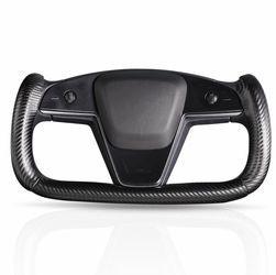 Steering Wheel Cover For Tesla Yoke Steering Wheel Cover Customzied For Tesla Model S 2021-Present