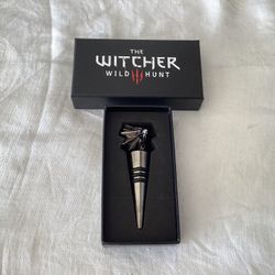 Bottle Wine Stopper Metal Wolf