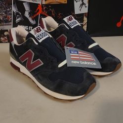 NEW BALANCE M1400CU NAVY BURGUNDY MADE IN USA Men's Size 10.5 