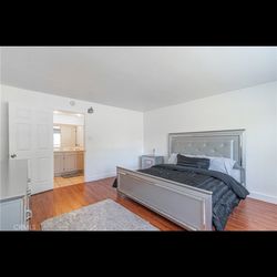 Silver king bedroom Set