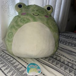 Squishmallows Wendy the Frog Tie-Dye 16" Stuffed Plush