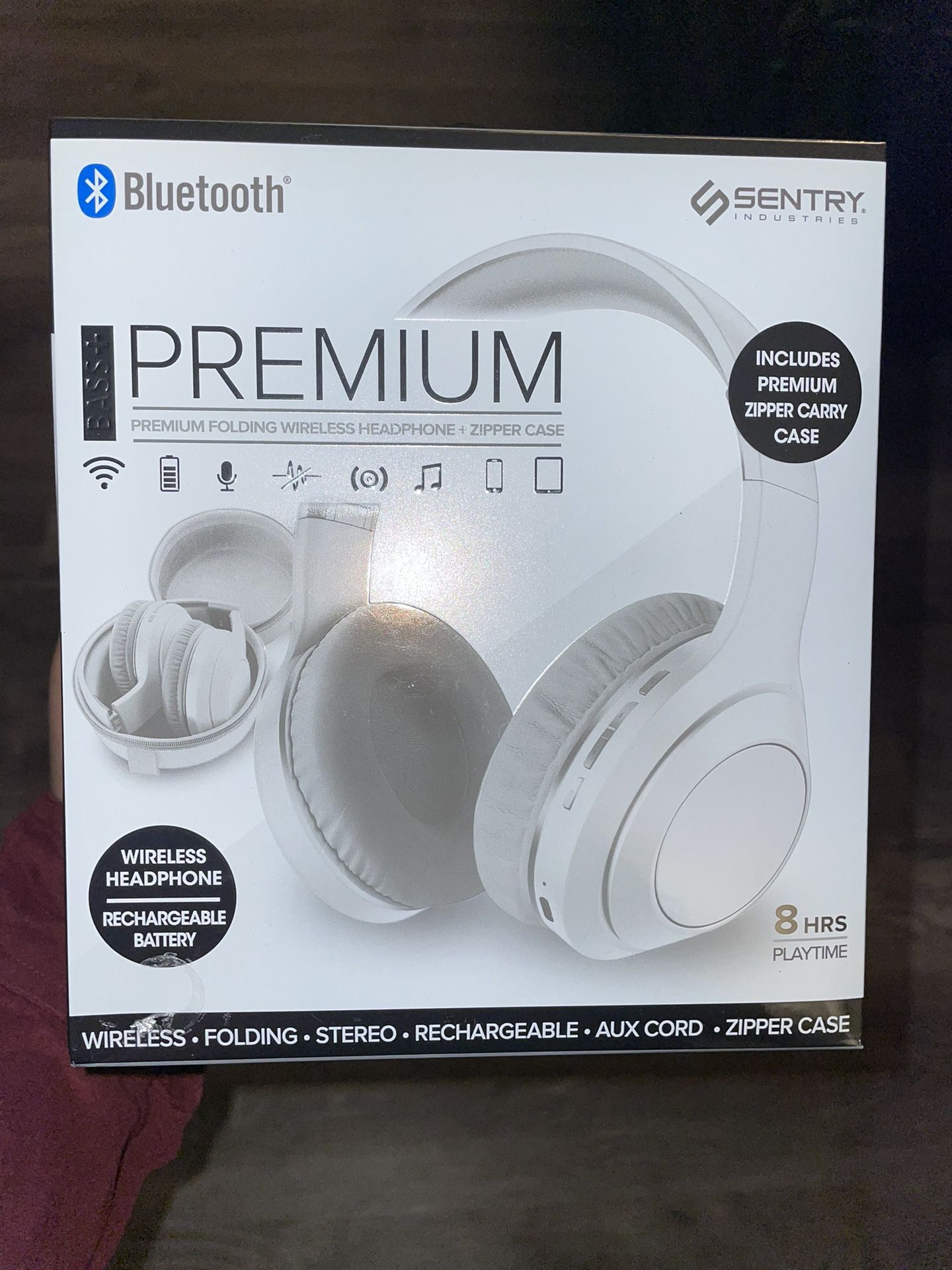 Bluetooth NEW White Headsets 