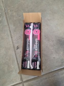 Pink scooters