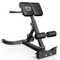 Hyper Back Extension Roman Chair - Back Extension Bench Machine for Glute, Hamstring and Lower Back, Multi-Functional Bench for Full All-in-One Body W