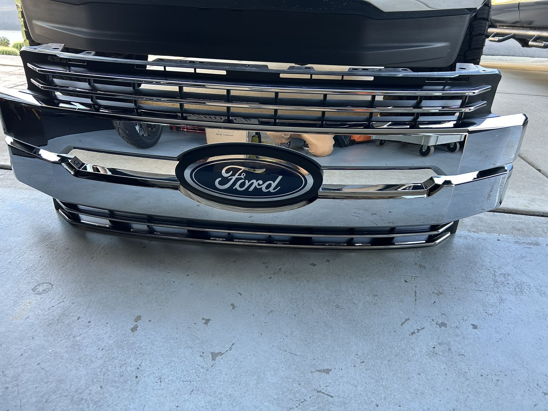 2019 Ford F-250 Front Grille Chrome