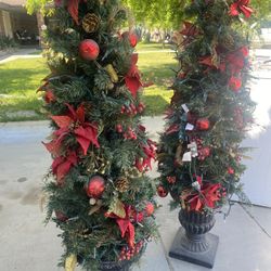 Christmas Trees For Porch Area