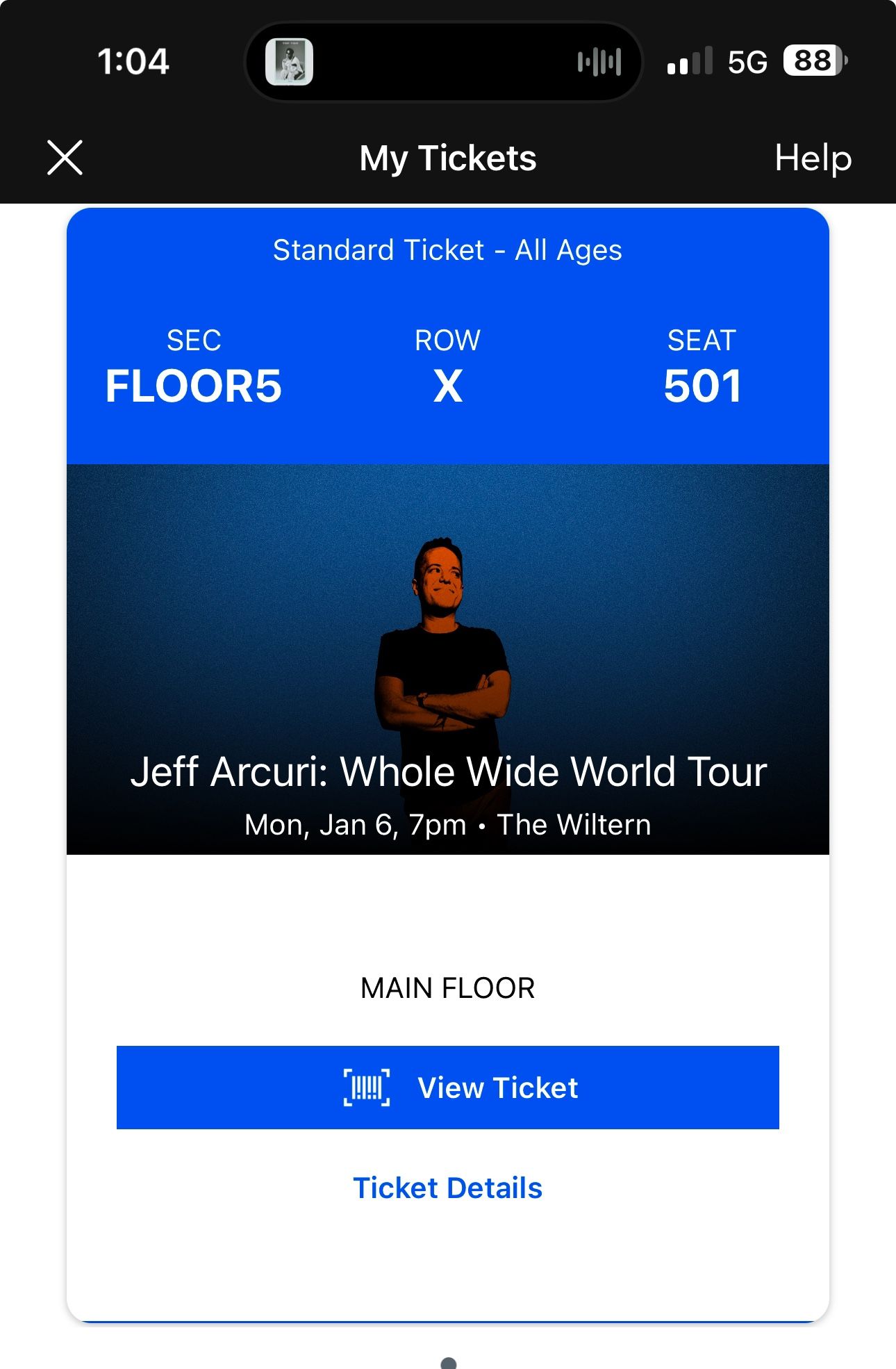 Jeff Arcuri Live Comedy Show