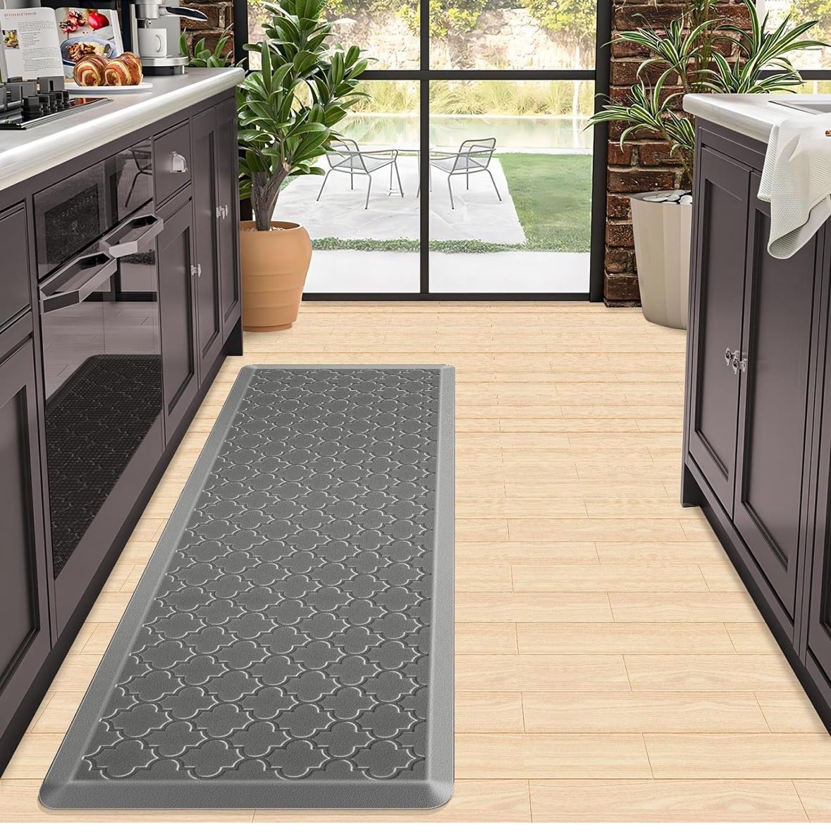 New One Piece Of 58.5inX17inX0.5in Kitchen Mat