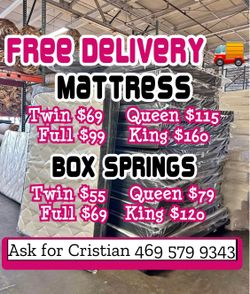 New Mattresses Twin mattress Full mattress Queen mattress King mattress Colchones nuevos Beds
