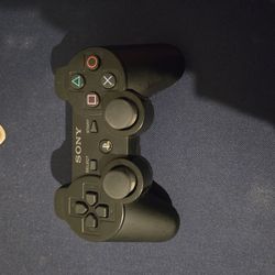Black PS3 Dualshock 3 6-Axis Controller
