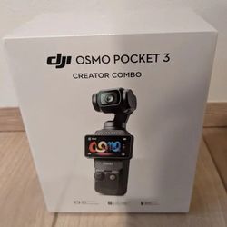DJI Osmo Pocket 3 Creator Combo 3-Axis Gimbal Action Camera New. 