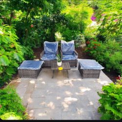 5 pieces outdoor furniture