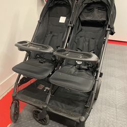 Joovy Kooper RS2 Lightweight Double Stroller