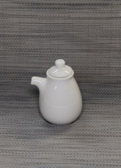 White Porcelain Sauce Dispenser, Brand New! $4/each, $30 for 10.